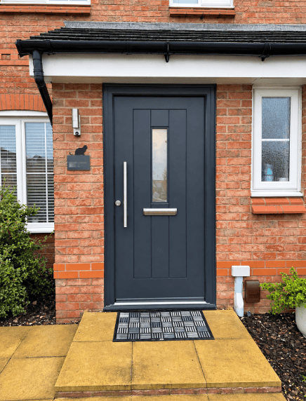 Composite front door installed in Stirling