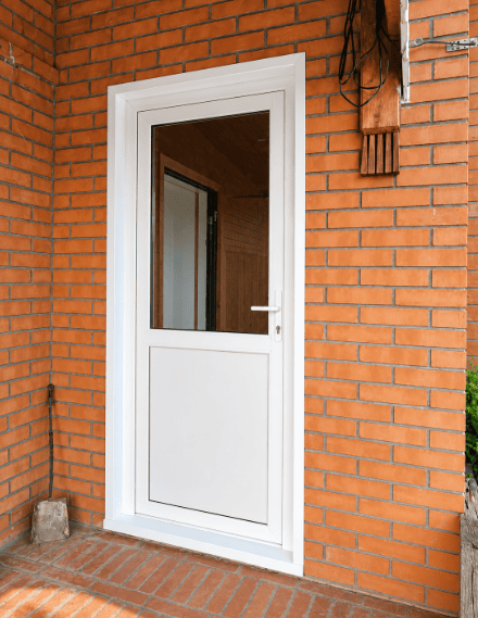 A replacement door in stirling